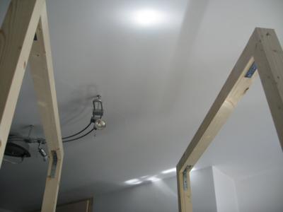 The top of the frames
