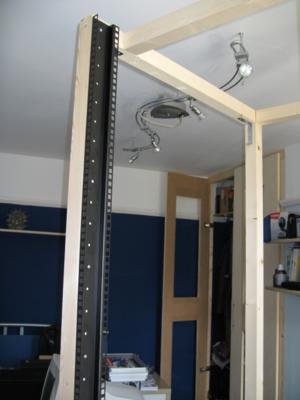 Adding the rack strips