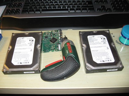 Twin drives The identical drives which provided the solution